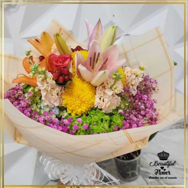 Ramo de mano multi floral